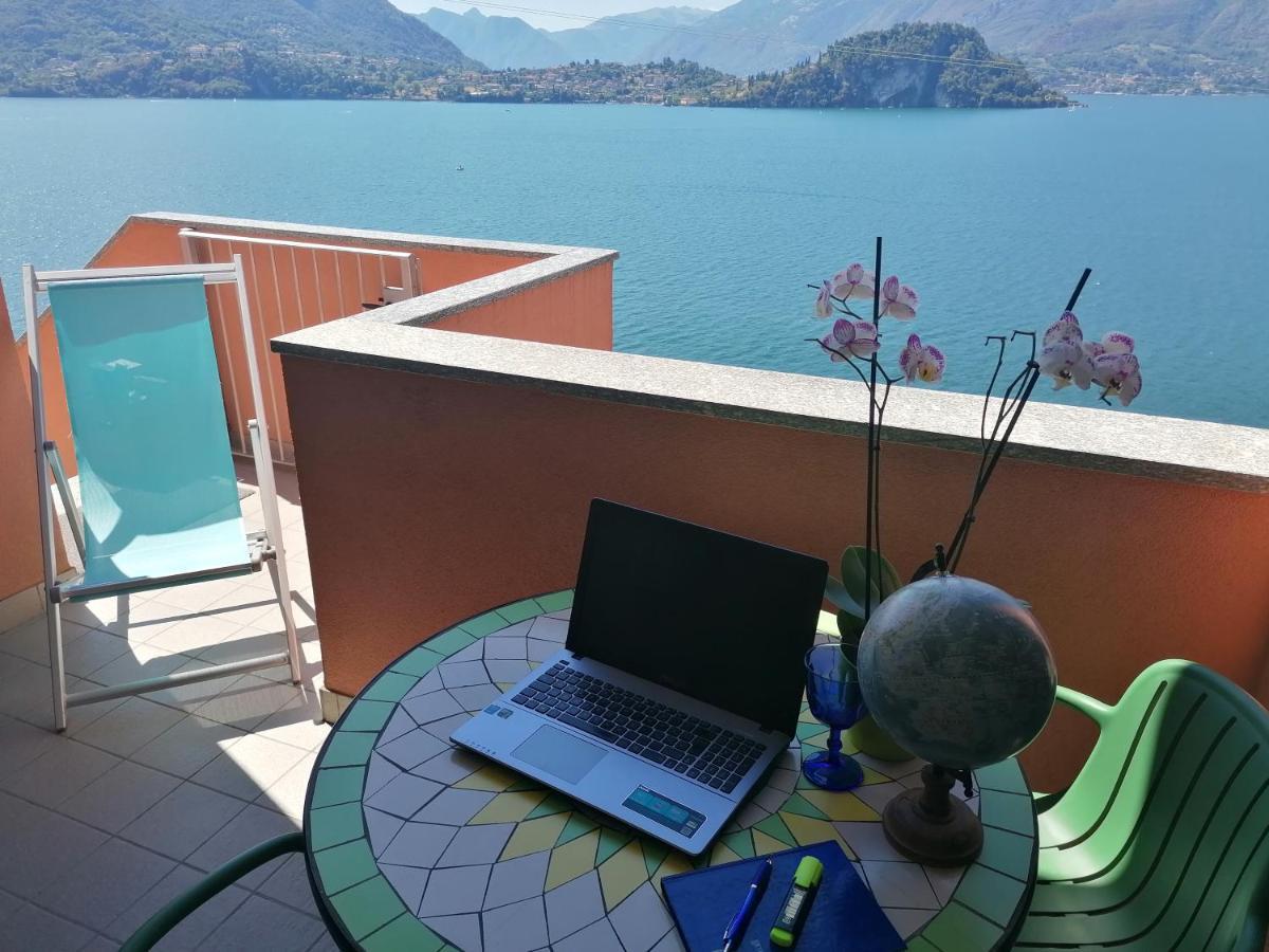 Blu Panorama belvedere lago di Como Varenna Esterno foto